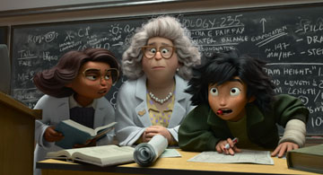 Dr. Nisha, Dr. Sam, Mabel