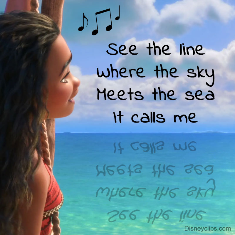 Moana song snippet
