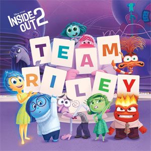 Inside Out 2 Team Riley book cover