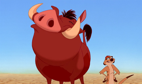 Pumbaa and Timon