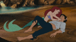 Ariel, Eric on the beach