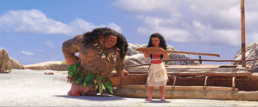 Maui and Moana