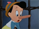 Pinocchio's nose growing