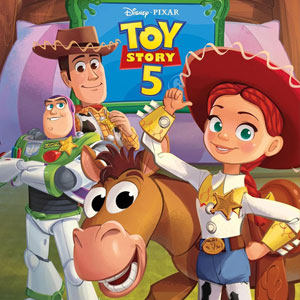 Toy Story 5 book cover 3