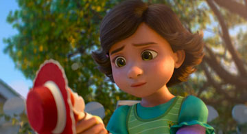 Bonnie holding Jessie