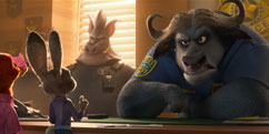 Nick, Judy and Chief Bogo
