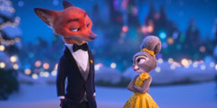 Nick and Judy all dressed up