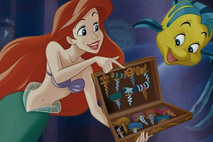 Ariel, Flounder