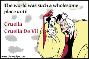 Cruella, growling puppy