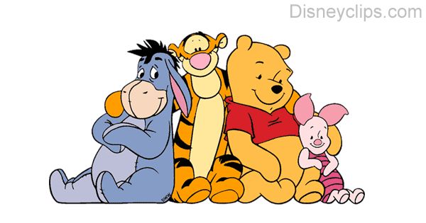 Winnie The Pooh Group Clip Art | Disney Clip Art Galore