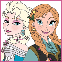 Anna and Elsa