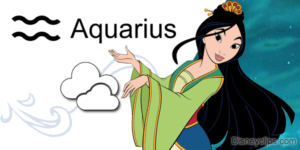 Mulan's Zodiac Sign: Aquarius
