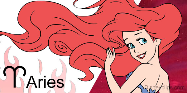 Ariel's Zodiac Sign: Aries