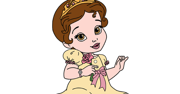 Baby Belle Dress Up Game  Disney Princess Beauty Parlour