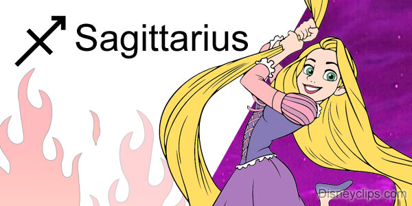 Rapunzel's Zodiac Sign: Sagittarius