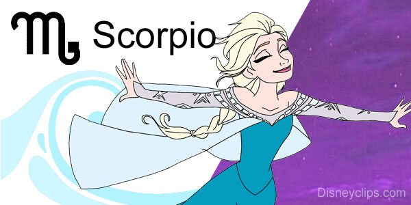 Elsa's Zodiac Sign: Scorpio