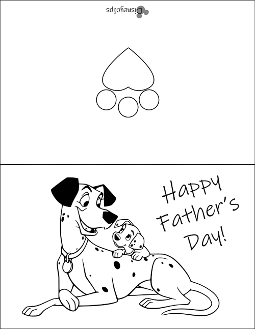 Printable Father's Day card