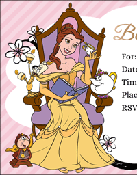 Be our guest invitation