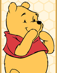 Winnie the Pooh bookmark