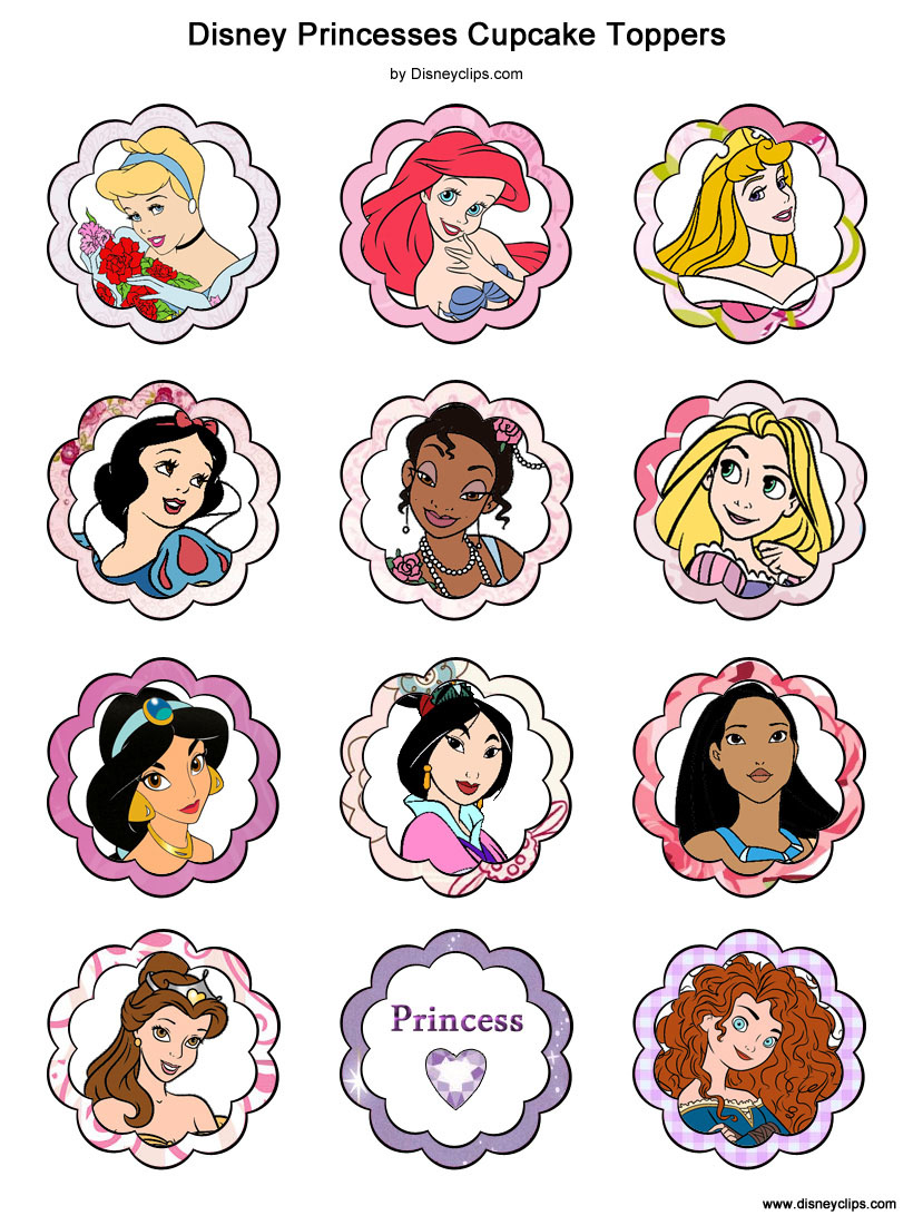 Disney Princess Printables | Disneyclips.com