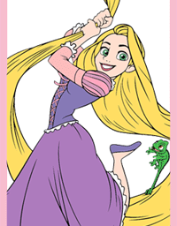 Rapunzel, Pascal bookmark