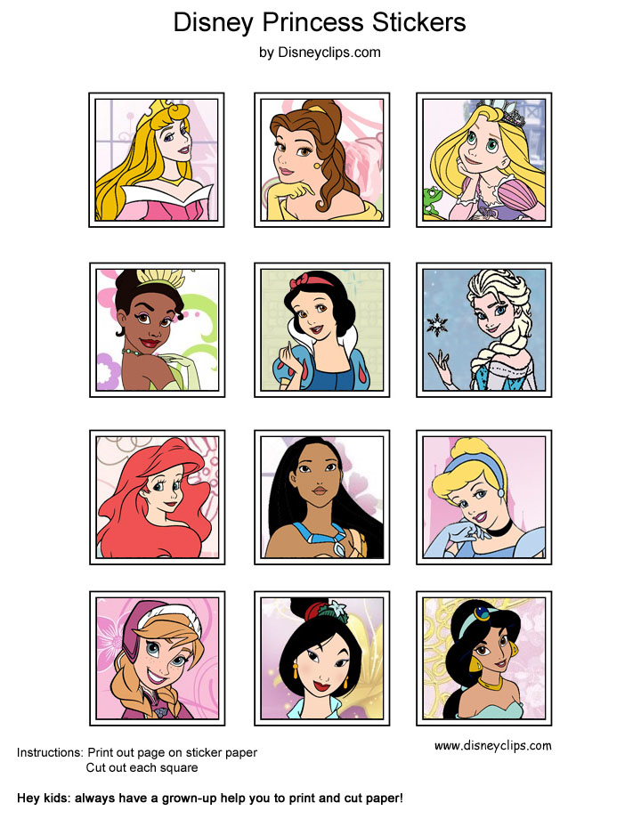 princess-stickers-free-printable