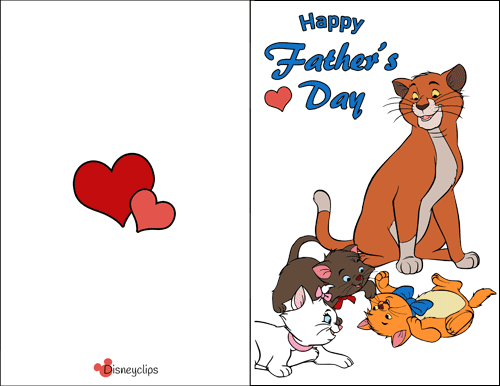 Printable Father's Day card