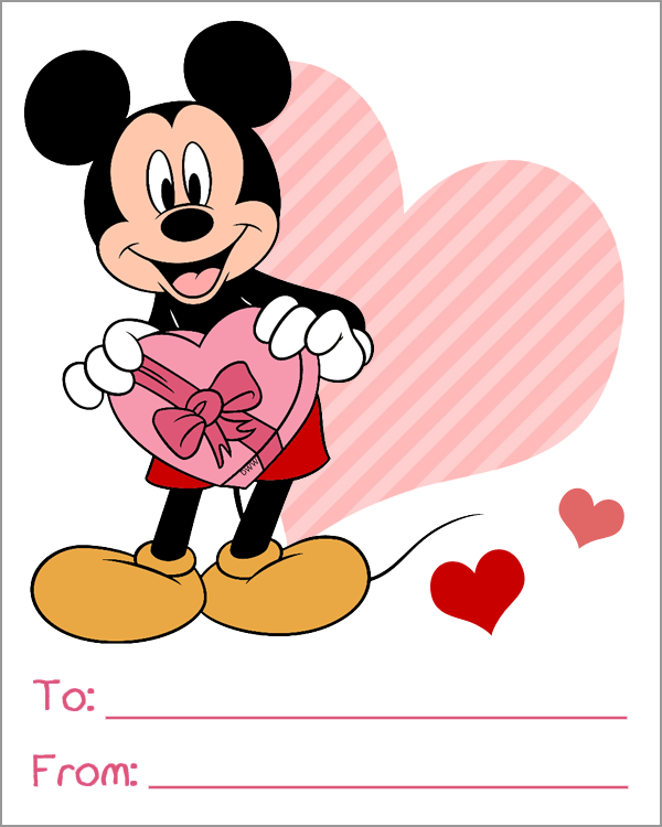 Printable Disney Valentine S Day Cards Disneyclips Com