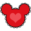 Mickey Mouse ears icon