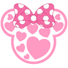 Minnie Mouse ears icon