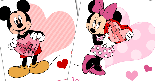 Printable Disney Valentine S Day Cards Disneyclips Com