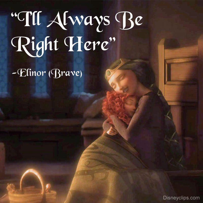 Elinor & Merida: Noble Maiden Fair Brave quote